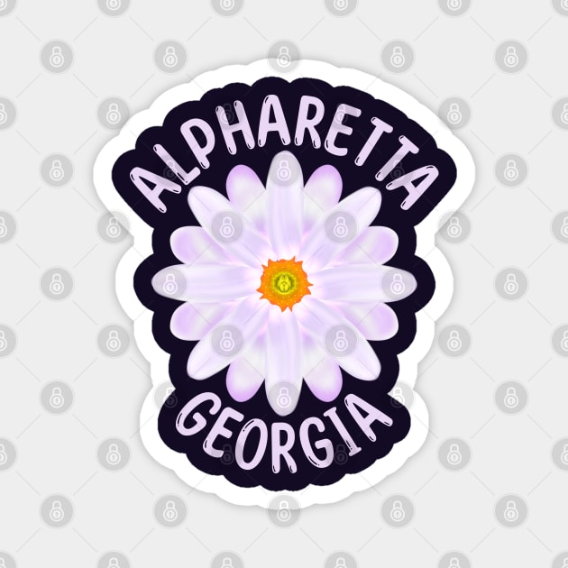 Alpharetta Georgia Magnet by MoMido