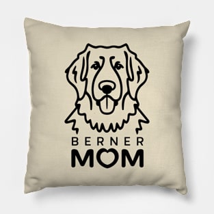 Berner Mom Line Art Pillow