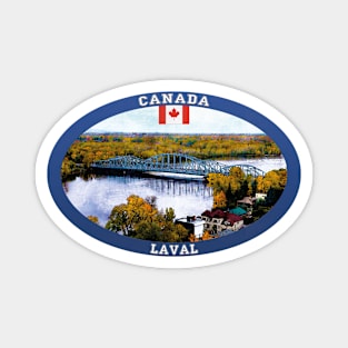 Laval Canada Travel Magnet