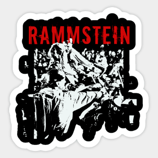 Rammstein Logo Rock Band Stickers for Sale