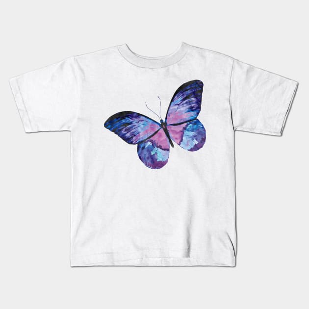 Watercolor Butterflies Kids T-Shirt