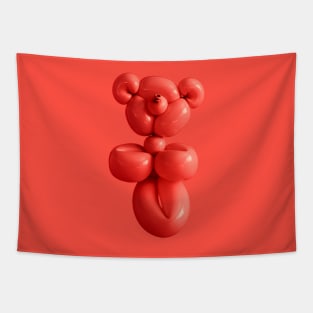 Teddy bear balloon in red Tapestry