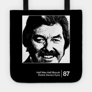 Half Man Half Biscuit / Minimal Style Graphic Design Tote