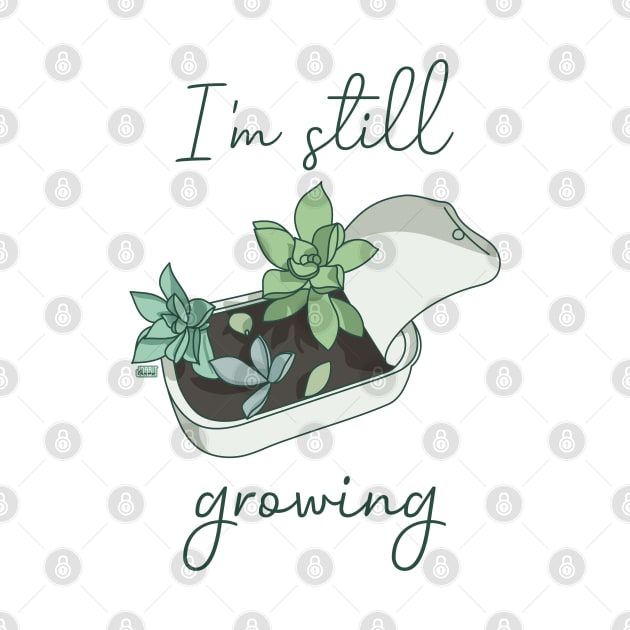 I'm still growing | Succulent in a Can (Light Version) by Joabit Draws