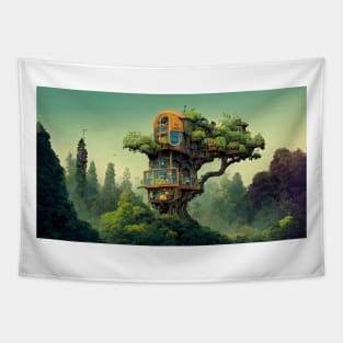 Dream Treehouse Tapestry