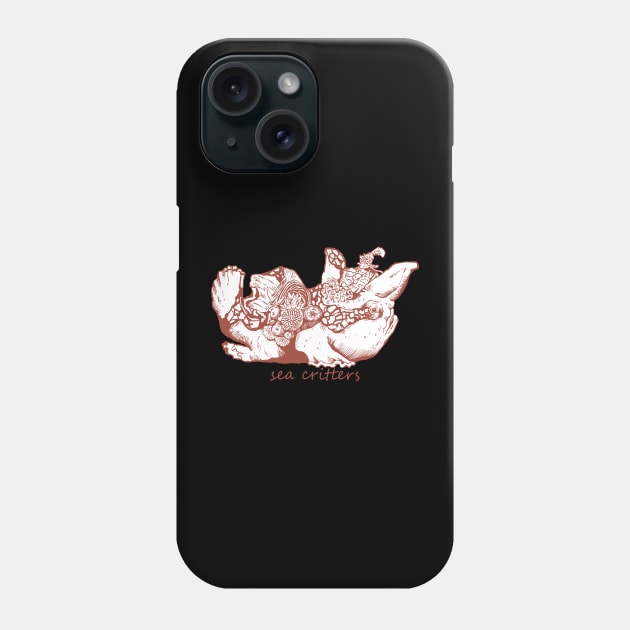 Sea Critters Phone Case by A.Delos Santos Artworks