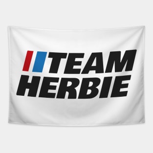 Team Herbie (Text Design) Tapestry