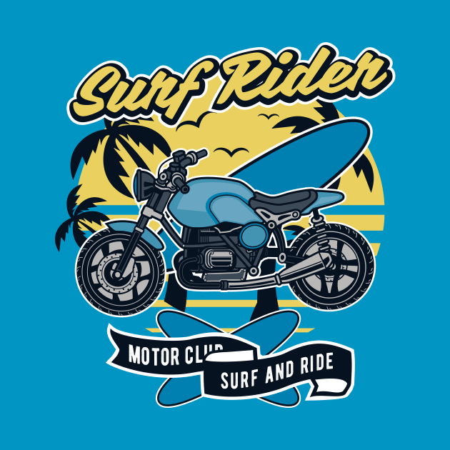 Surf Rider Motor Club by VintageHeroes