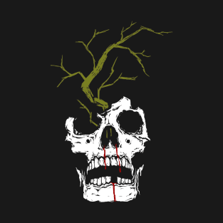 driftwood skull T-Shirt