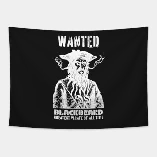 Black Beard Pirate Tapestry