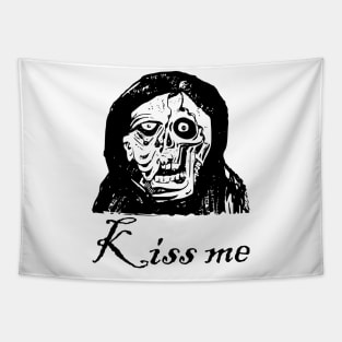 Halloween Kiss Tapestry