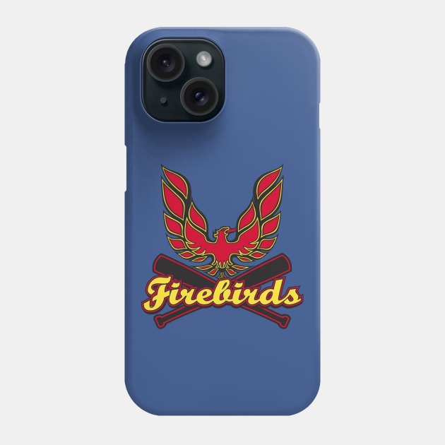 Firebirds Baseball Phone Case by DavesTees