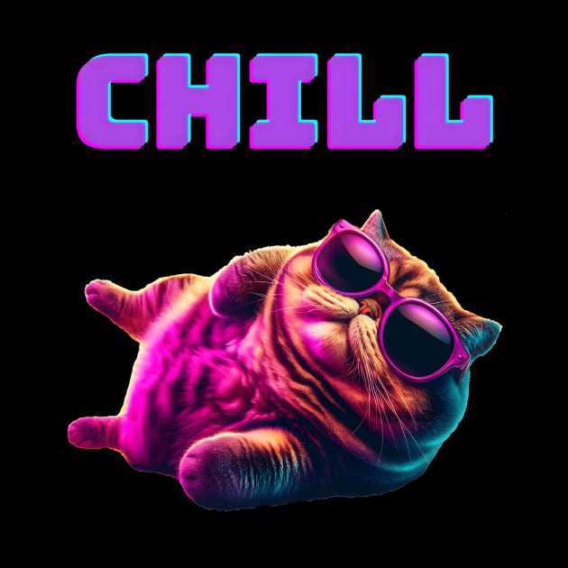 Chill cat by NightvisionDesign