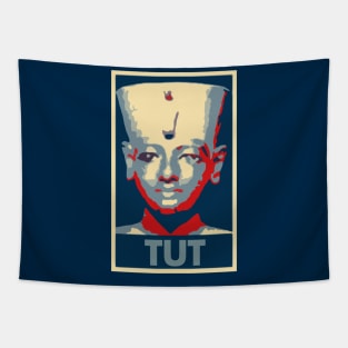 King Tut Political Parody Tapestry