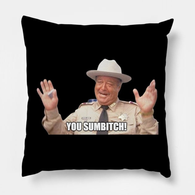 You Sumbitch Pillow by Kardio