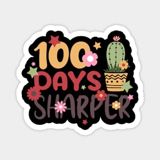 100 DAYS SHARPER Magnet