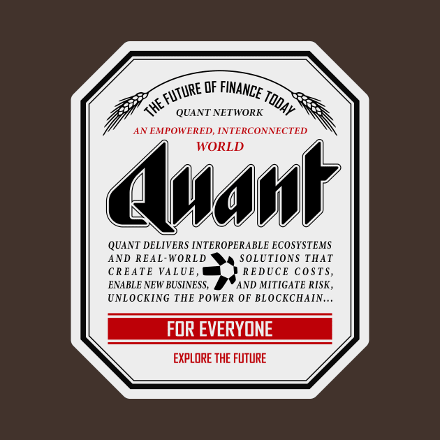 Quant Beer Label by jeffsmoll