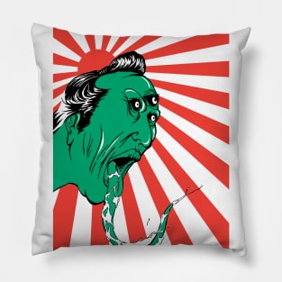 Green Yokai Pillow