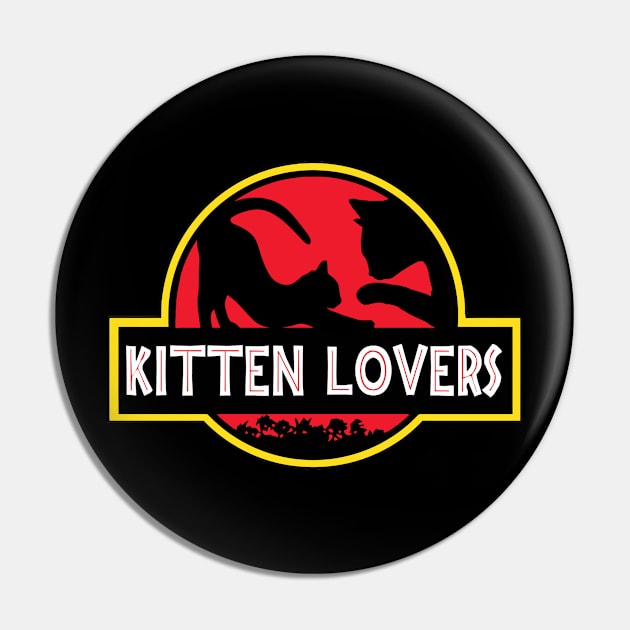 Kitten Lovers Pin by MAGE