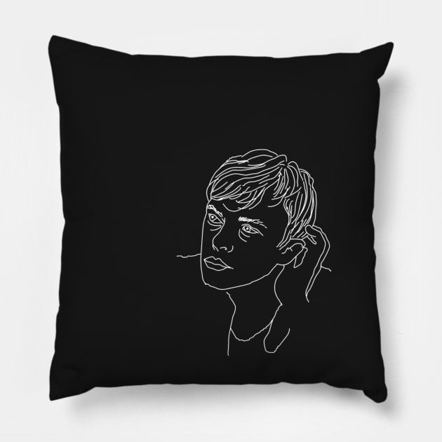 Dane Dehaan Pillow by KramodaDragon