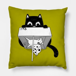 cat lovers-mouse trap Pillow