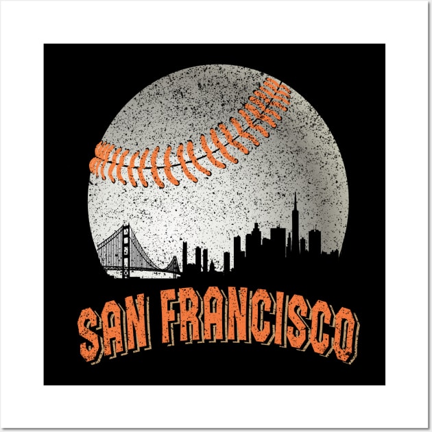 San Francisco Giants Print SF Giants Fan Wall Art Print Sf 