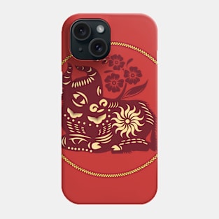 Year Of The Ox Colorful Shirt Phone Case