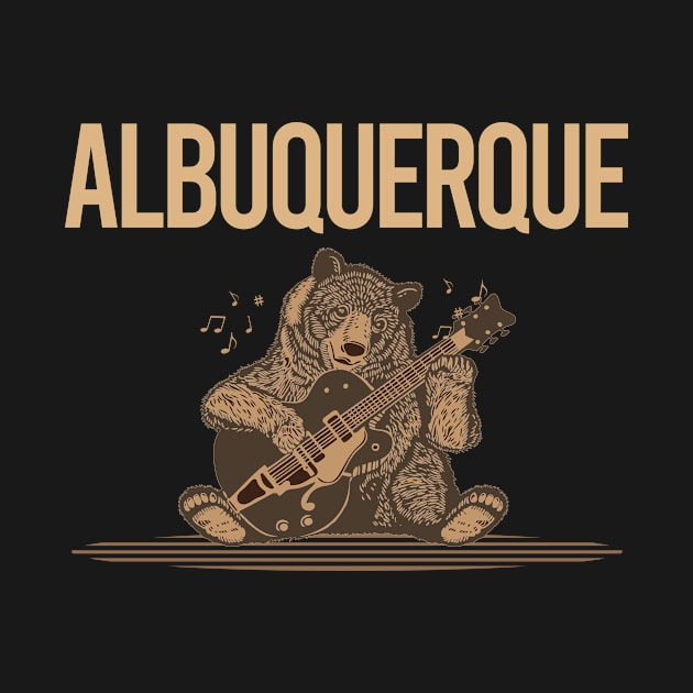 Brown Bear Guitar Albuquerque by rosenbaumquinton52