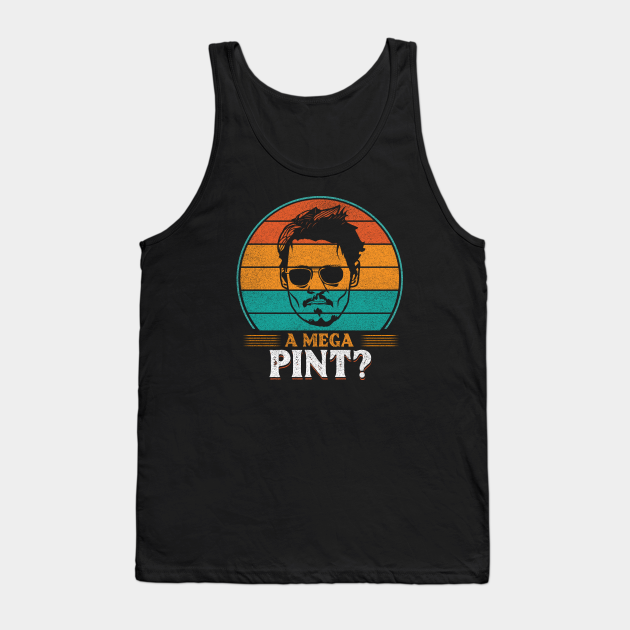 Discover A mega pint? Johnny Depp Tank Top