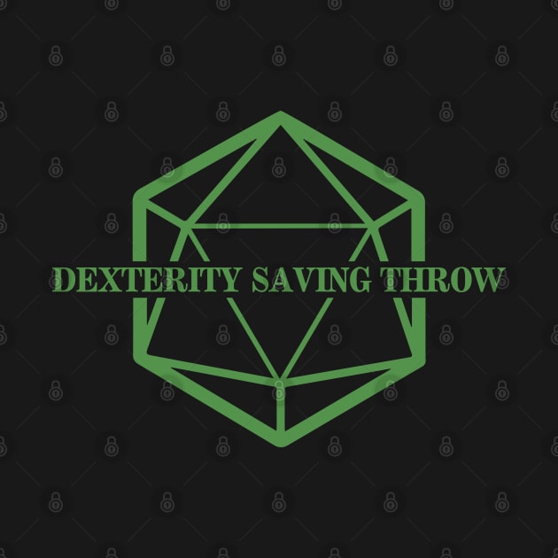 Dexterity Saving Throw by Sasarious