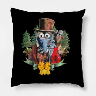 Christmas Carol mupp 1 Pillow