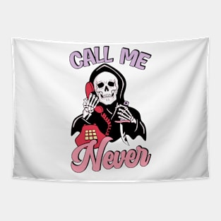 "Call Me Never" Ghostface Tapestry