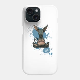 Meditating Sphynx Phone Case