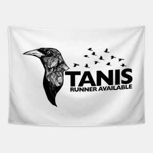 TANIS - Grackles "Runner Available" Tapestry