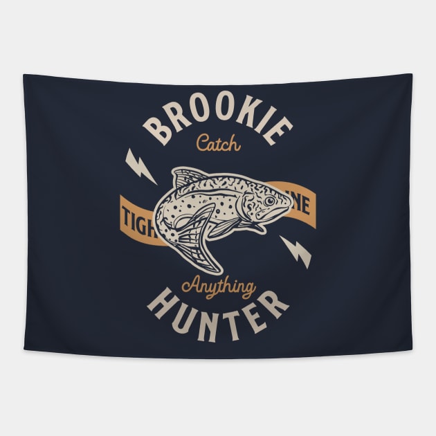 Brook Trout Tapestry by fishindecals