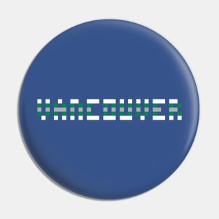 Pixel Hockey City Vancouver 2017 Pin