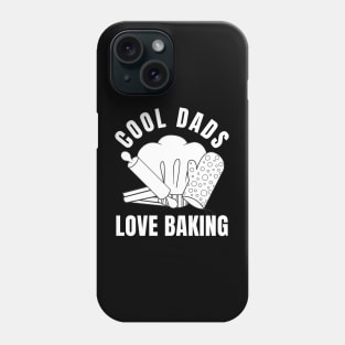 Cool Dads Love Baking Christmas Cookie Baking Crew Head Phone Case