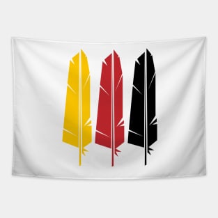 Three Feathers Ojibwe WAWEZHI CANADA Tapestry