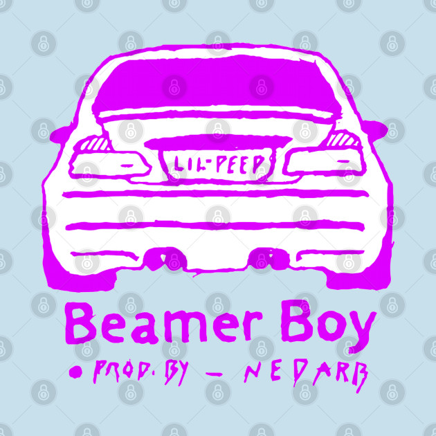 Disover Beamer Boy (Logo) - Lil Peep - Beamer Boy - T-Shirt