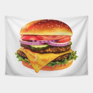 Cheeseburger! Tapestry