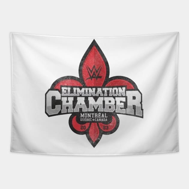 Elimination Chamber Montreral Tapestry by 9ifary