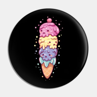 Ice Creepy Pin