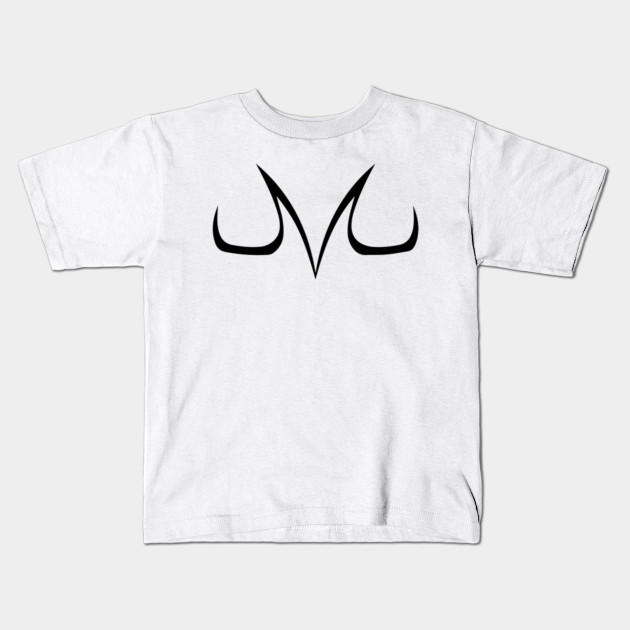 Dbz Logo Majin Vegeta Black