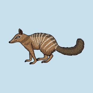 Cute happy numbat cartoon illustration T-Shirt