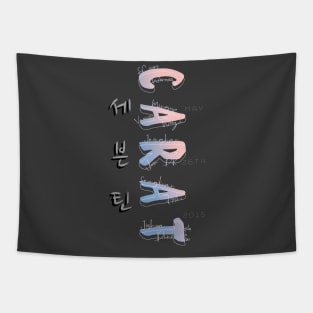 Special CARAT fandom design Tapestry