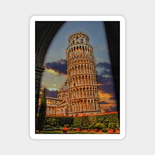 The Leaning Tower of Pisa, Italy Magnet