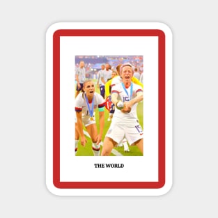 The World Tarot Card - United States Women's National Team Magnet