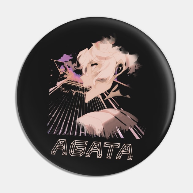 Kiznaiver ''AGATA'' V2 Pin by riventis66