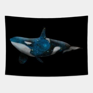 Galaxy Orca Tapestry