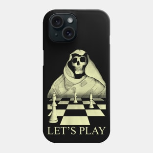 Skull Master Chess Phone Case